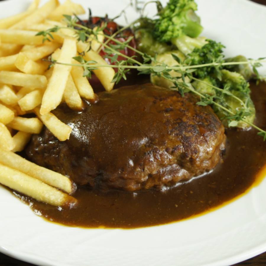＜はこだて自由市場　やな商店＞デミグラスハンバーグ５個